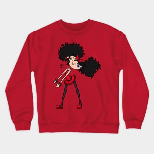 Izzy Red Crewneck Sweatshirt